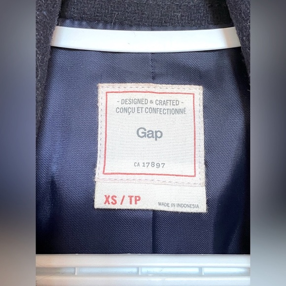 Gap women jacket Size XS/TP Navy Blue - Picture 3 of 4